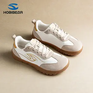 HOBIBEAR Spring/Autumn Wide-Toe Hiking Training Shoes — Versatile, Comfortable Sports Shoes for Daily Commuting and Casual Wear