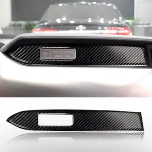 Carbon Fiber Ford Mustang Dash Piece 2015+ - Brand New 1 Piece for Any Mustang with Year 2015 and Up