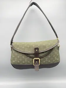 Pre-owned Louis Vuitton Minilin Canvas Shoulder Bags Mini Lin Marjorie Shoulder Bag – Khaki Monogram Canvas | Rare Early 2000s LV
