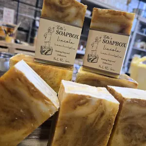 Lincoln - Lemon Eucalyptus 5oz Soap Bar Made With All Organic, Vegan, and Natural Ingredients body skin