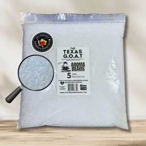 Stay Fresh With Peanut SFWP Prime Aroma Beads Unscented Air Freshener Premium Quality Fragrance Beads for Small Spaces & Cars Clear Round Beads High Fragrance Load Fast Curing Heat Tested Maker Approved