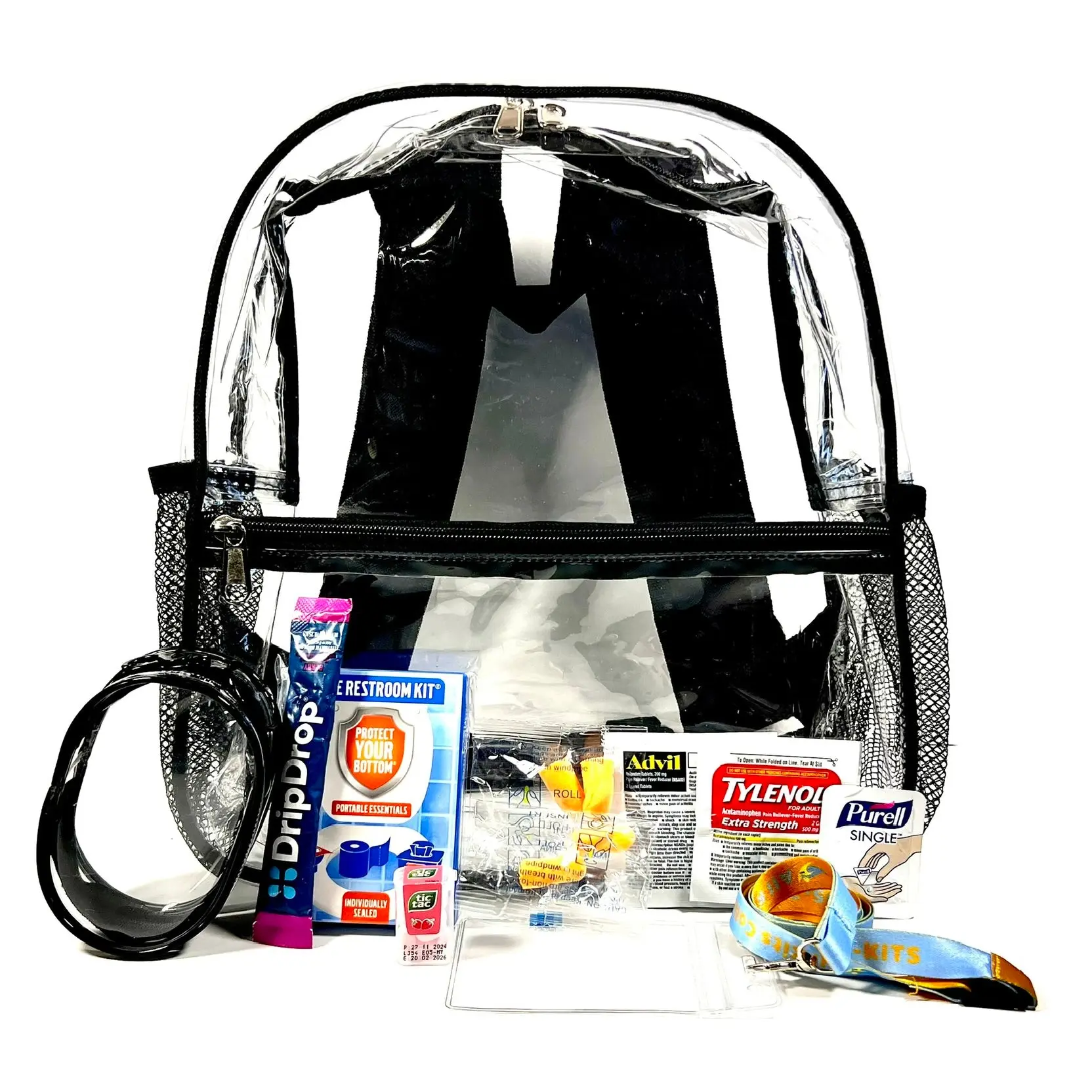 Stadium/Concert Backpack Survival Kit