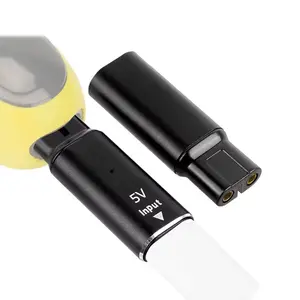 5V Type-C Shaver Adapter Charging Converter for Philips One Blade QP2520 QP2620 QP2510 QP2515 with Charging Indicator