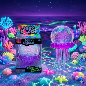 Jelly Squishy Toy | Sensory Stress Ball | Anxiety Relief Fidget Toy