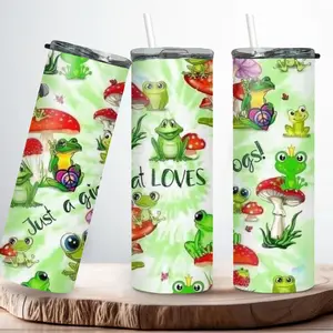 Frog, lizards and snakes 20oz stainless steel tumbler