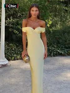 Elegant Satin One Shoulder Dress, Sleeveless Backless Design, Perfect for Parties & Special Occasions, Women's Fashion Clothing