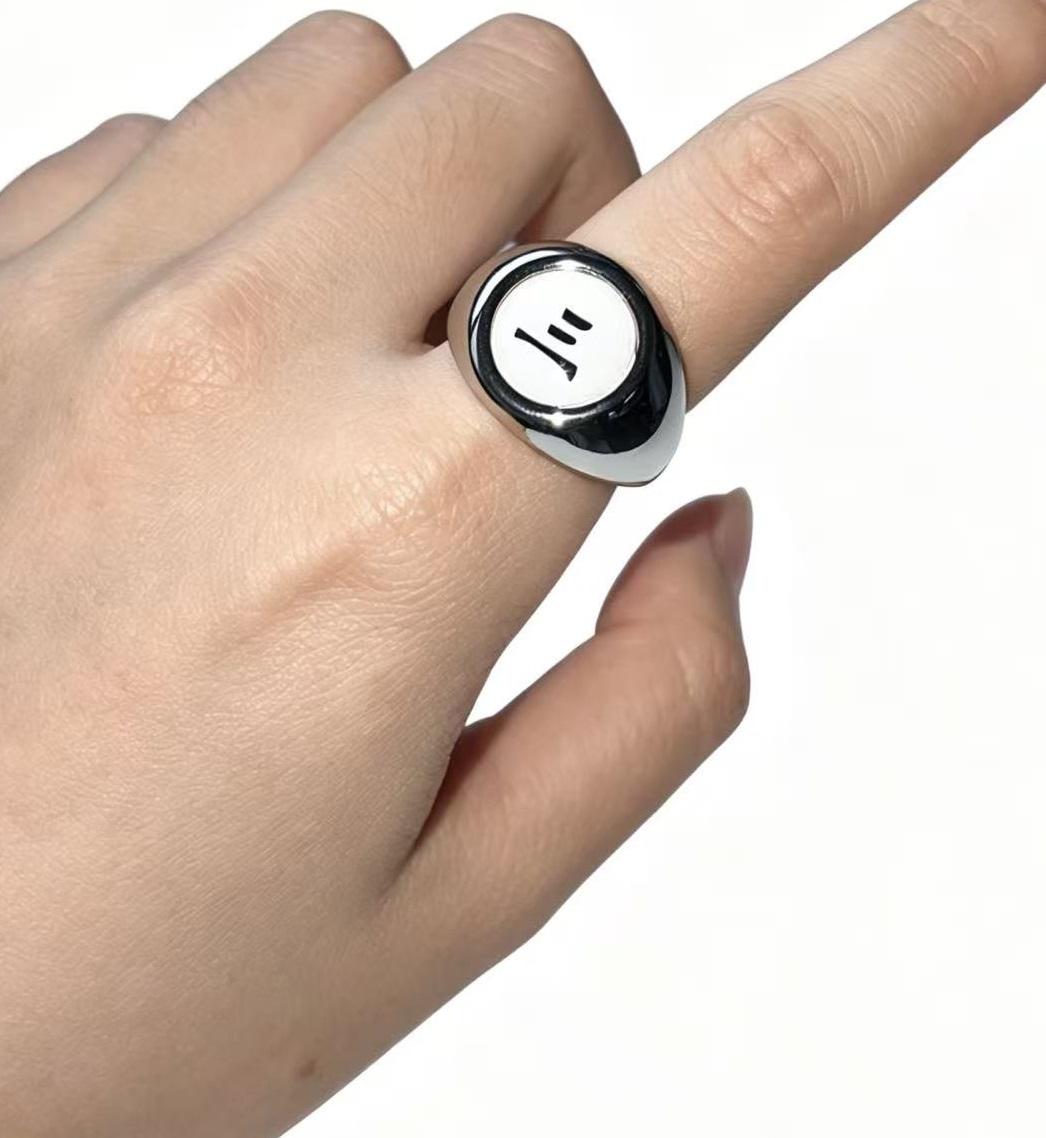 Naruto Akatsuki Silver Ring Set as a fan gift for friends featuring a high-end stylish and personalized look