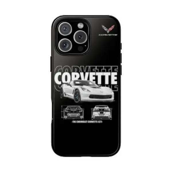Corvette C7 Chevrolet Tough Phone Case - TikTok Shop