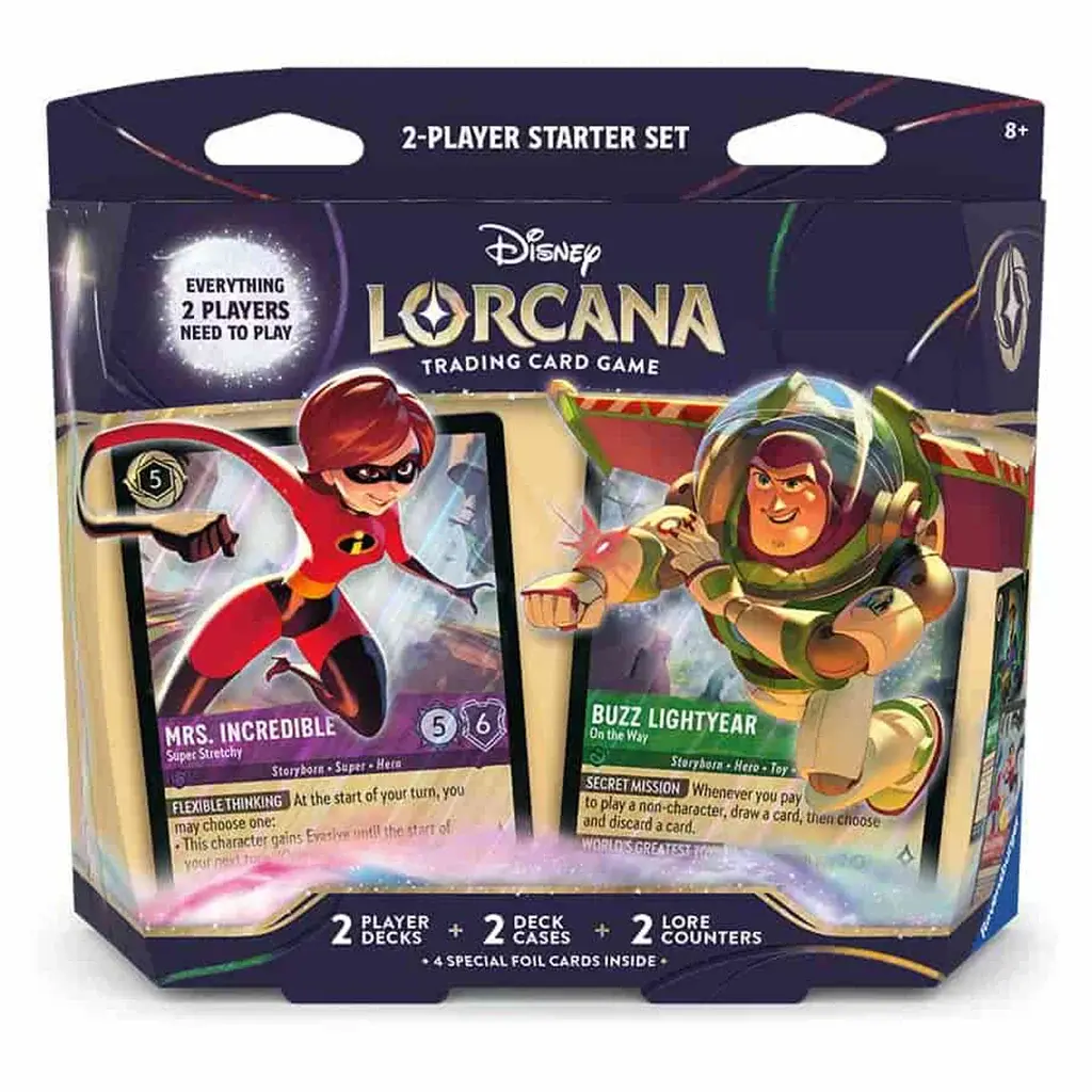Disney Lorcana: Wilds Unknown - Two-Player Deck Elastigirl/Buzz