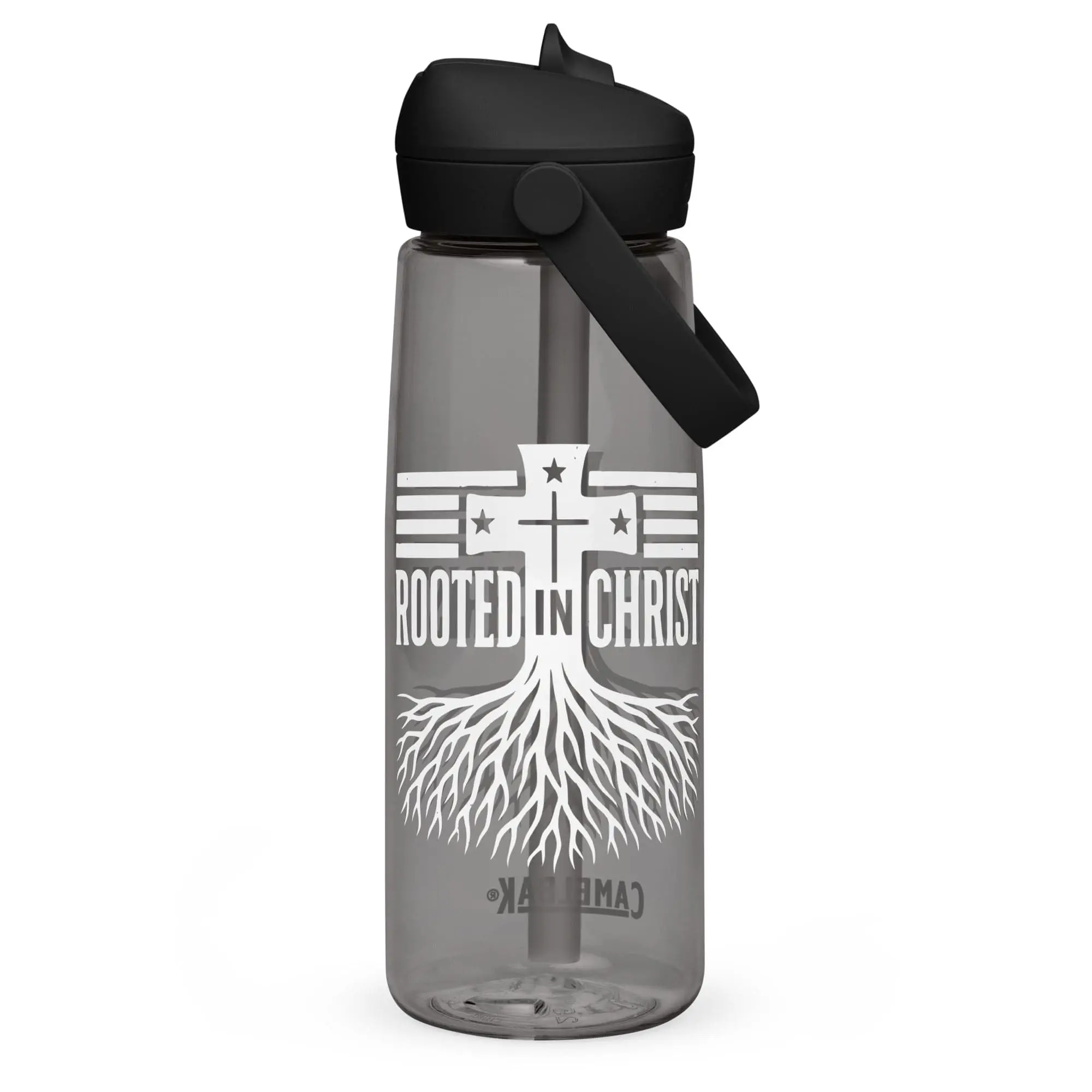 “Rooted in Christ” CamelBak® Water Bottle – Faith-Based Christian Fitness & Everyday Bottle