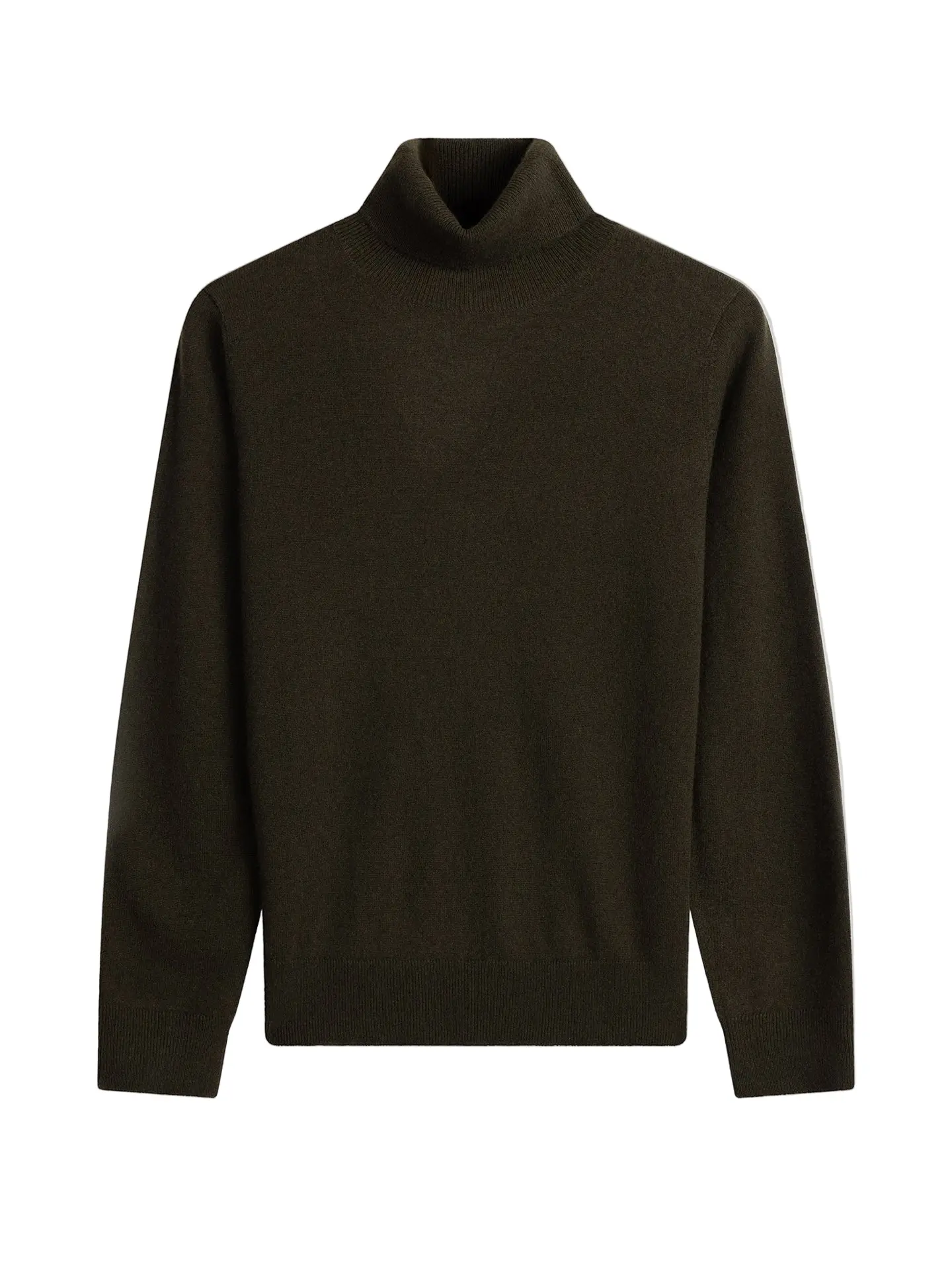 Women's Classic Cashmere Turtleneck Sweater - Fitted Full Sleeve Knitwear with Soft Lines, Lightweight Minimalist Basic Casual Tops (Upgraded Fit, Refined Design), Longsleeves