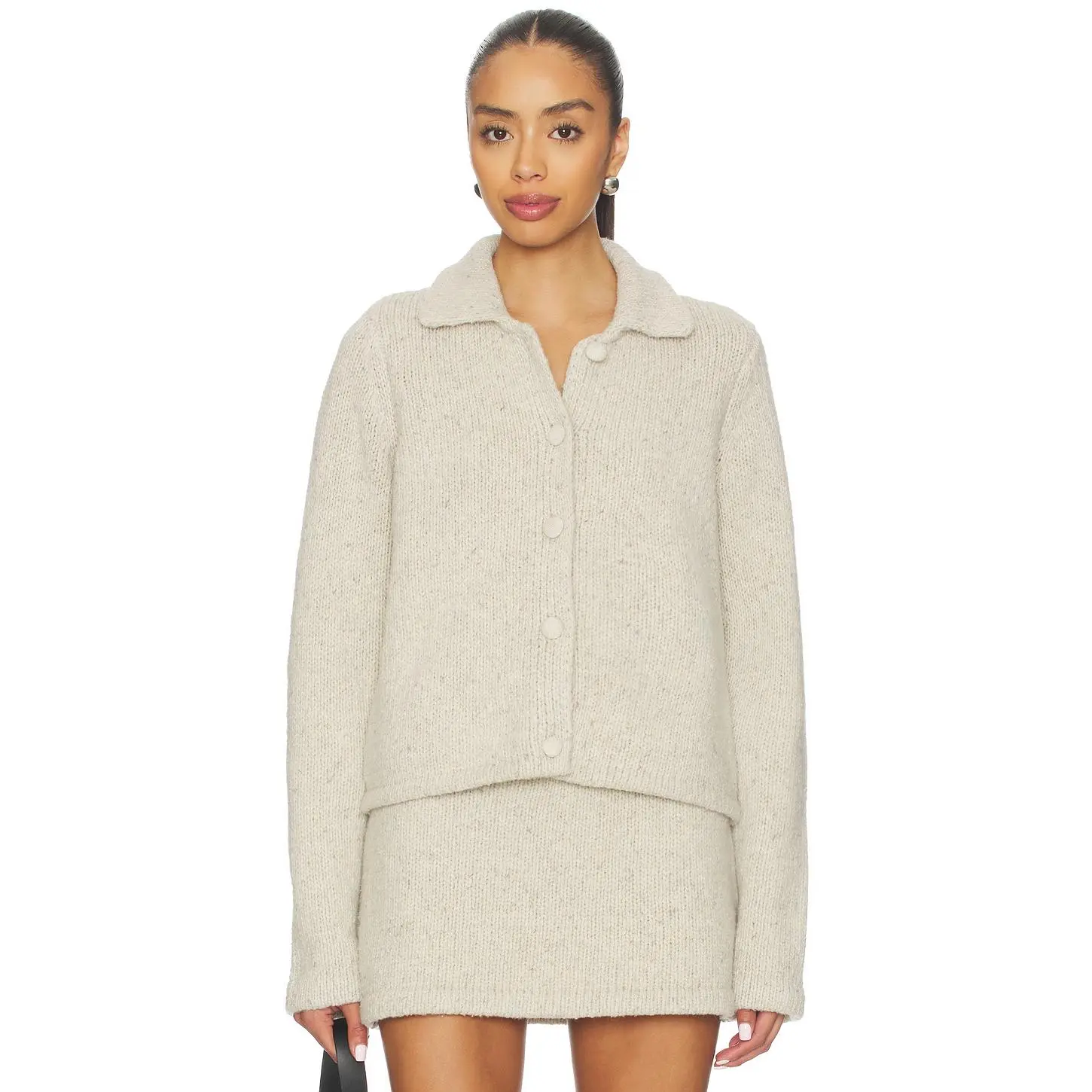 Joe's Jeans The Lennon Sweater Jacket in Stone Marl