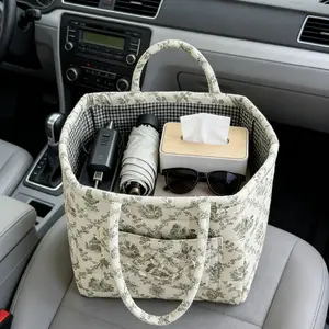 Multifunctional Storage Bag, Car Interior Organizer Basket, Clothing Box, Office Supplies Pouch, Home Organization, Space Saving, Side Organizer Bag
