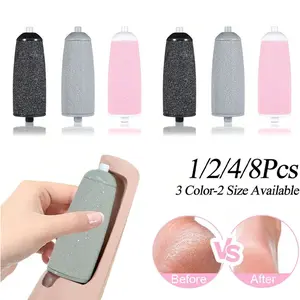 Replacement Roller Heads for Foot Care Tools, Electric Foot File Hard Skin Remover, Universal Thickened Rollers, Pedicure & Callus Remover, Pedicure Accessory, Feet Callus Remover