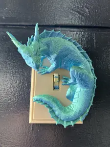 Dragon Warden - Light Switch Cover and Protector - Home Decor
