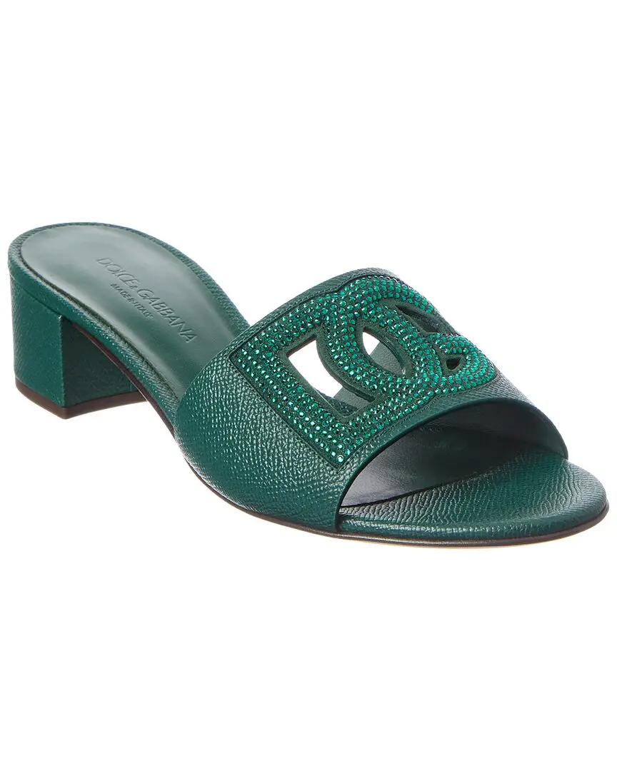Dolce & Gabbana DG Leather Sandal