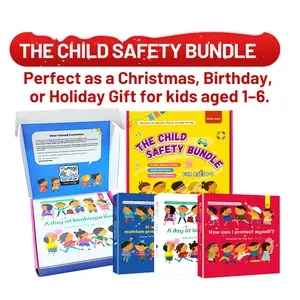 THE CHILD SAFETY BUNDLE – 3 Interactive Flip-Flap Toys Gift Set for Kids Ages 1–6 | Educational Pop-Up Learning Toys on Safety, Etiquette & Kindergarten Readiness | Perfect Early Learning Gift Box for Toddlers & Preschoolers