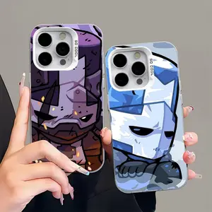 C-Castle Game C-Crashers Phone Cases For iPhone 17 Promax Pro Air 16 Plus 15 14 13 12 11 Anti Fall Gray White Matte Hard Bumper