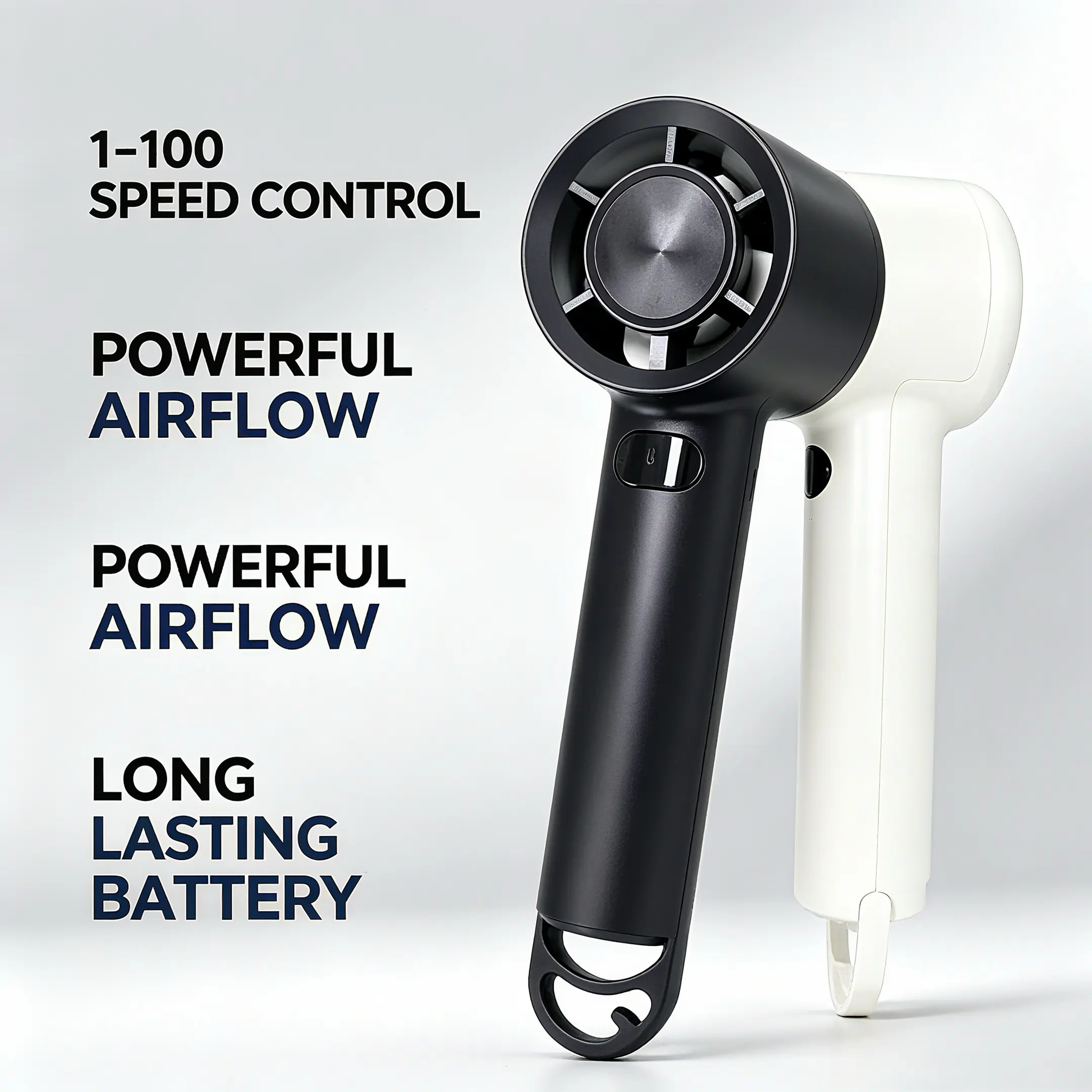 Turbo Pocket Jet Fan | Max Strong Wind & All-Day Battery