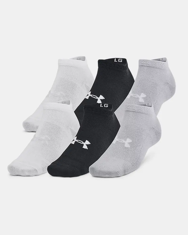 Under Armour Essential Unisex 6-Pack Low Cut Socks