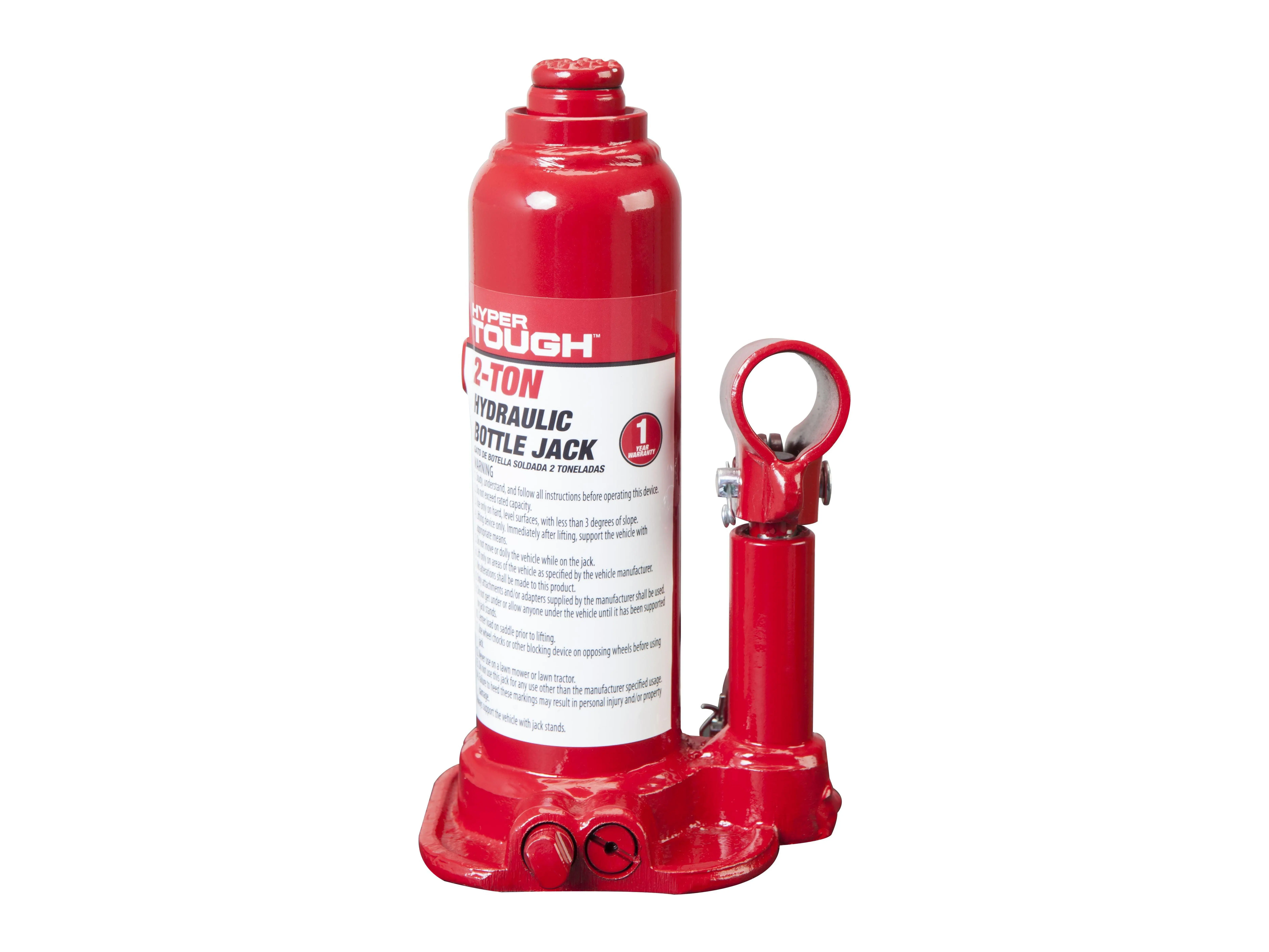 Big Red Torin Hydraulic Steel Automotive Bottle Jack, High Capacity 400 lbs Vehicle Lifting Tool for Automotive Users, 13.58 In. Max Lift Height, 4.81 lbs Weight, Red
