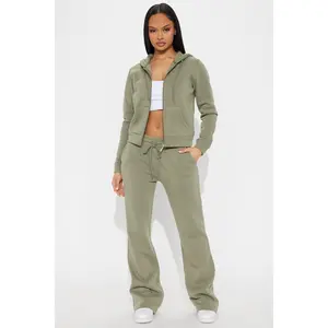 Candace Lounge Set - Olive