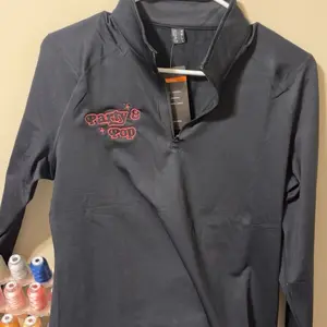 Customized 1/4 zip Embroidered
