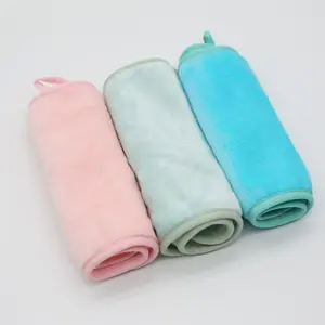 40x20cm Ultra-Fine Fiber Makeup Remover Towel, Reusable Facial Cleansing Cloth, Soft and Gentle on Skin, Ideal for Daily Use, Reusable Makeup Removers