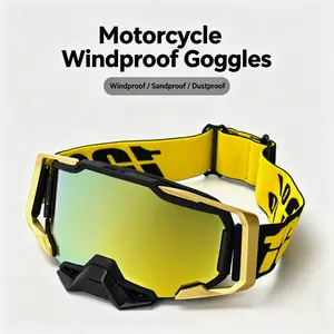 Outdoor Cycling Windproof Sand Protection Motocross Goggles, Motorcycle Off-Road Glasses, Unisex Riding Eyewear, Durable Design, Motocross Gear