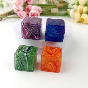 Marbled Cube Squishy |     Slow Rising Stress Relief Fidget Toy for Kids & Adults