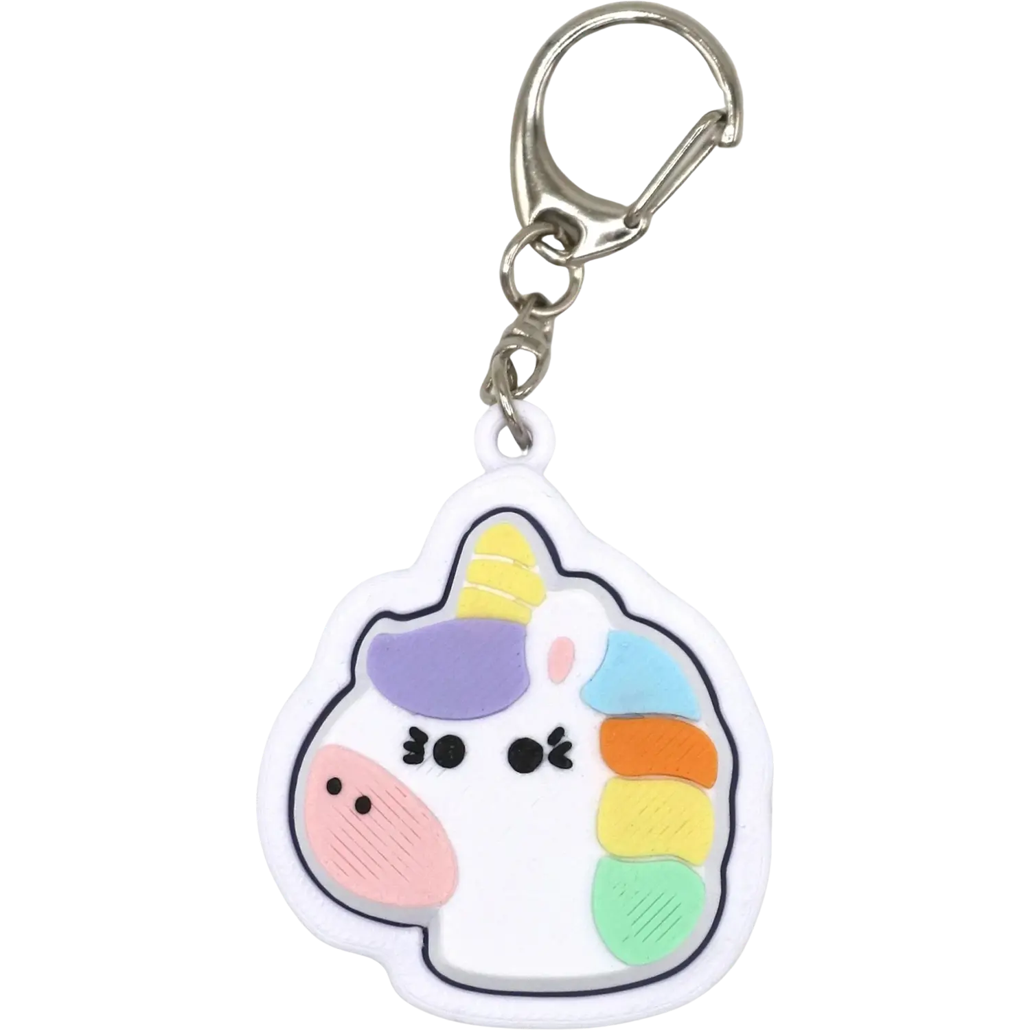 Unicorn Fidget Clicker: keychain accessory, stress relief, cute must have