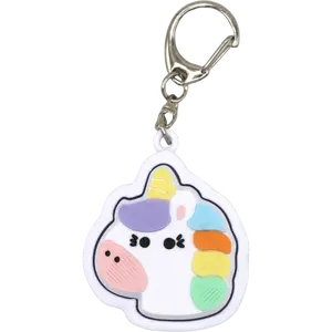 Unicorn Fidget Clicker: keychain accessory, stress relief, cute must have