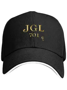 Fashion Letter Logo Jgl 701 Print Baseball Cap, Unisex Adjustable Outdoor Casual Snapback Hat, Multi-Color Options