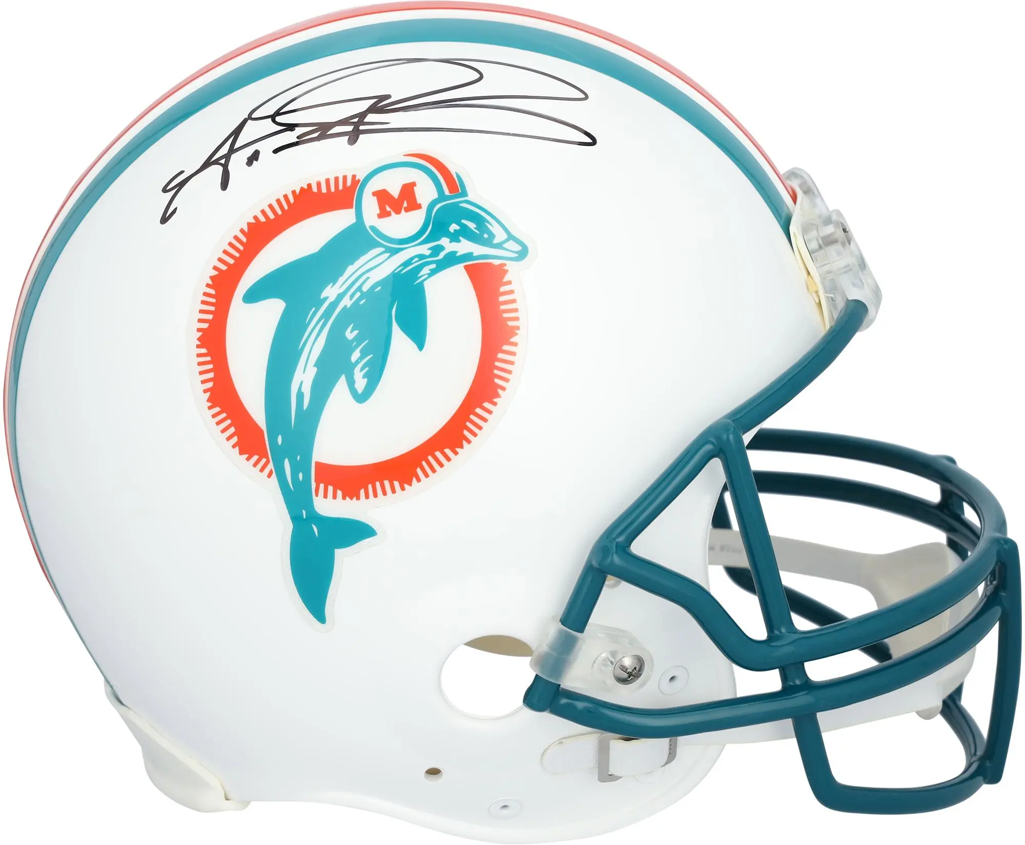 Tua Tagovailoa Miami Dolphins Autographed Riddell 1980-1996 Throwback Speed Authentic Helmet - Fanatics Authentic Certified