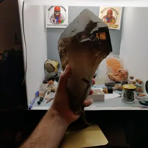 massive Brazilian smoky citrine