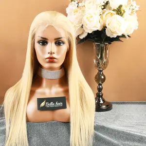 613 Blonde Full Lace Wig 180% Density Straight