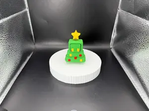 Christmas Tree Clicker fidget 3d print keyboard clicker