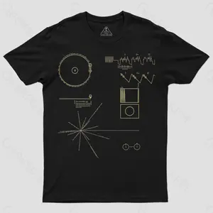 The Voyager Golden Record Geek T-Shirt