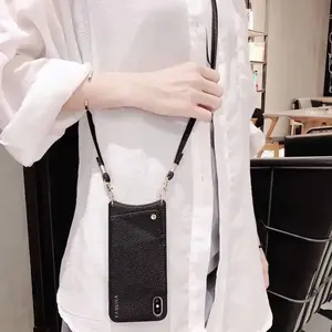 Crossbody Phone Case with Strap and Bag Attachment
