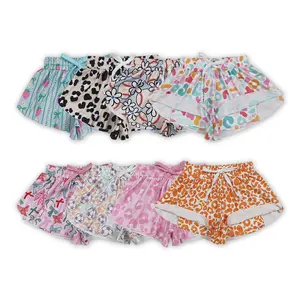 SS0592-Colorful Leopard Print Girls' Shorts for Summer | Ultimate Comfort Meets Trendy Style Kids Girls