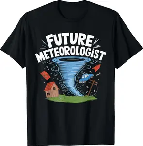 100% Cotton Future Meteorologist Tornadoe T-Shirt