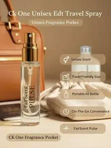 FairScent Pulse - CK One Unisex EDT Travel Spray - 5ml/0.17oz