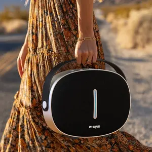 W-KING 96W Bluetooth Speaker, Portable Wireless Subwoofer, Deep Bass/Clear Sound, Bluetooth 5.4/Fast Charging/Power Bank/USB/AUX, Large Party Speaker Audio Compact