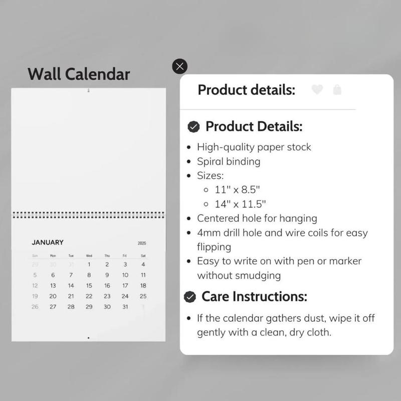 “Jacob Elordi 2026 Wall Calendar, Aesthetic Elegant Portrait Calendar ...