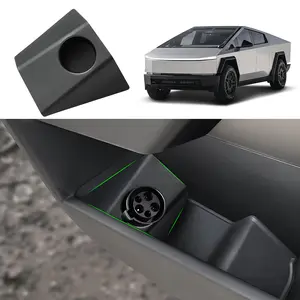 Charging Adapter Storage Box for Tesla Cybertruck 2024 2025, ABS Durable Adaptor with Tesla Cybertruck Accessories 2024 （Adaptor Not Included）