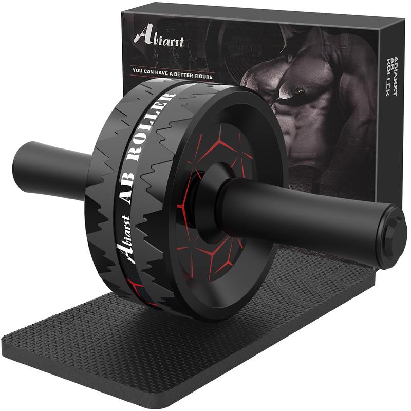 Ab Roller Wheel | Core Strength & Ab Training Equipment with Knee Pad