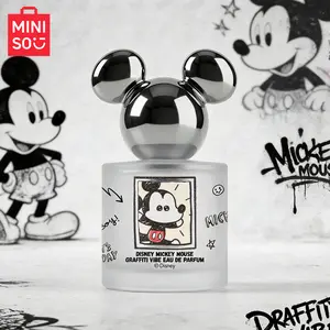Miniso Disney Mickey Mouse Graffiti Vibe Eau de Parfum 2.03 Fl Oz 60 Ml Long Lasting Scent for Women Perfect Gift Idea sweet fruity floral scent