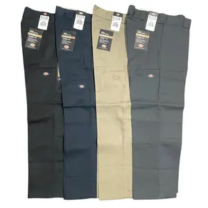Dickies Men's 85283 Loose Fit Double Knee Cell Phone Pocket Work Pants