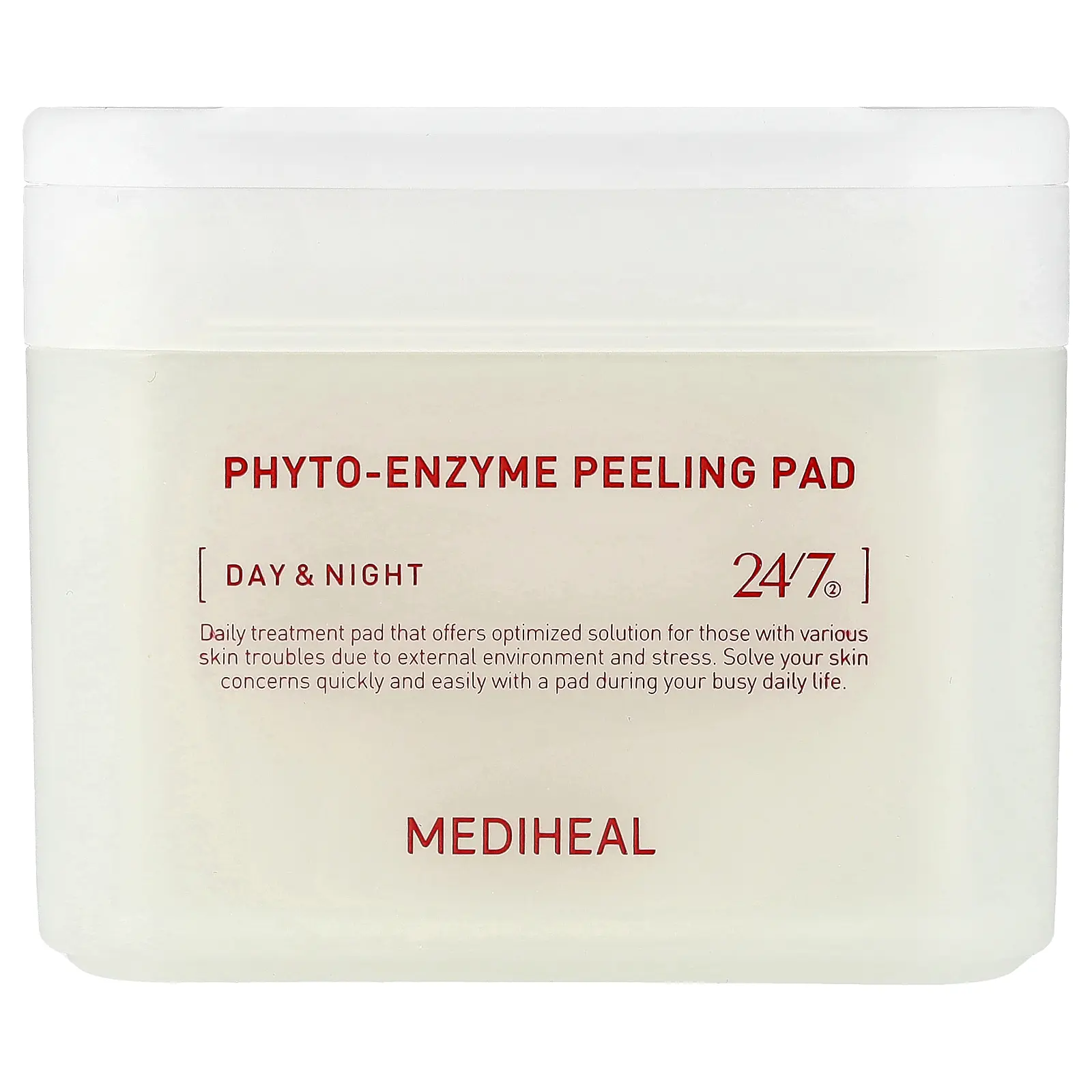 MEDIHEAL Phyto-Enzyme Peeling Pad, Day & Night, 90 Pads, 6.76 fl oz (200 ml) MEDIHEAL Phyto-Enzyme Peeling Pad, Day & Night, 90 Pads, 6.76 fl oz (200 ml)