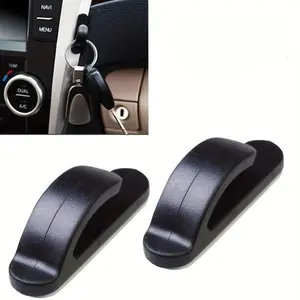 Convenient Black Car Truck Self Adhesive Hooks, Bag, Purse Organizer Holder, Car Interior Accessories, Car Organizers